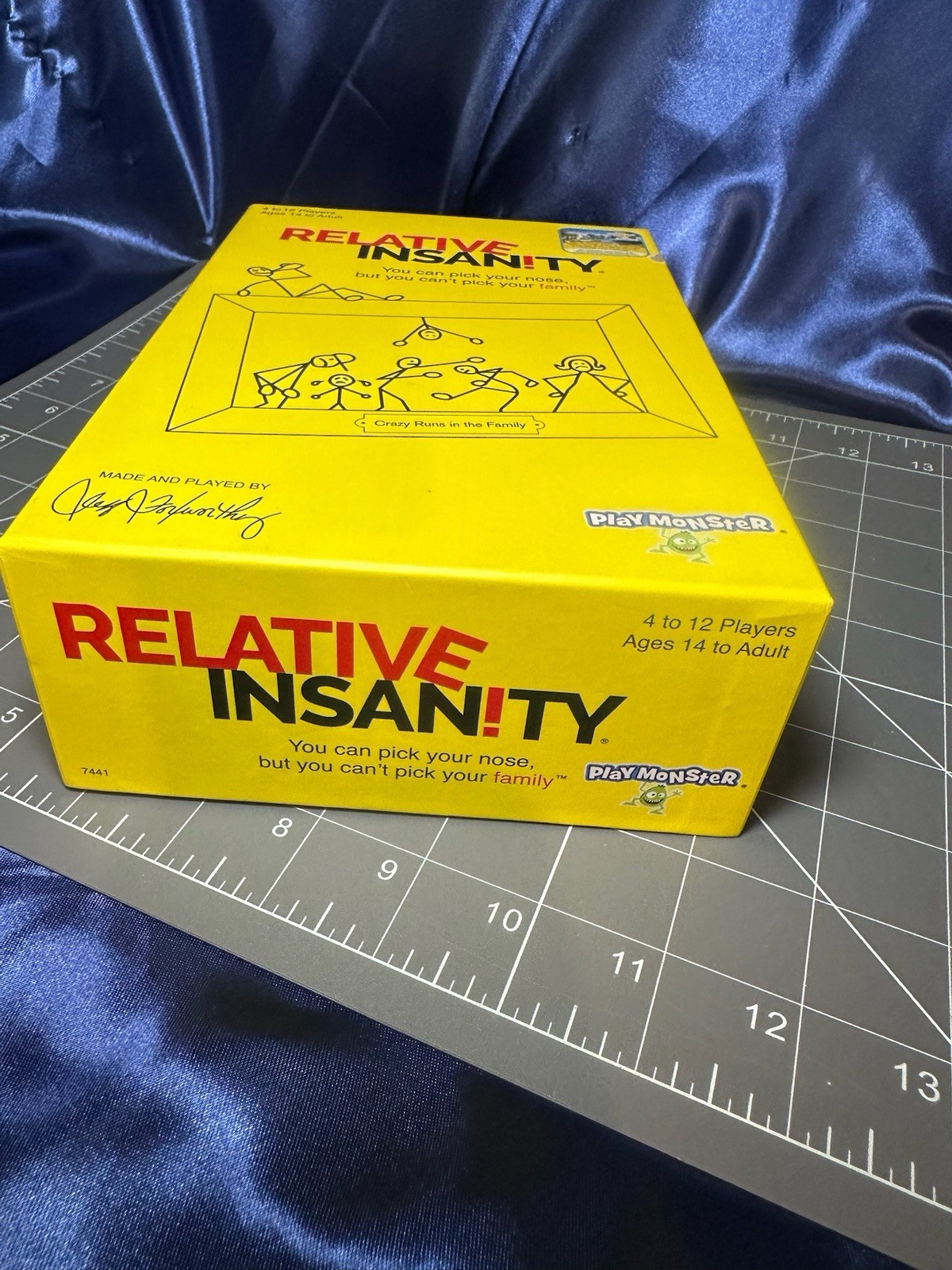 Relative Insanity Game -Jeff Foxworthy- Play Monster 4-12 Players /14+ Years Old