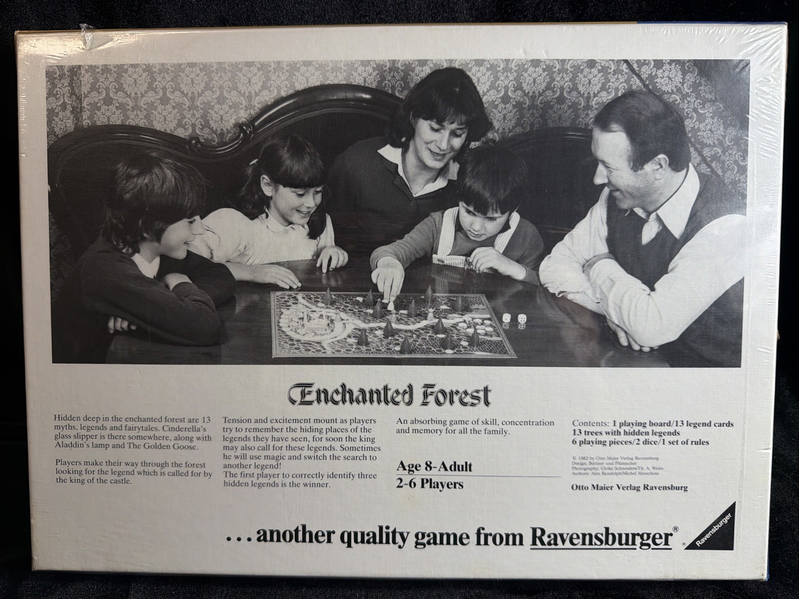 NEW SEALED 1982 Ravensburger Enchanted Forest Board Game West Germany