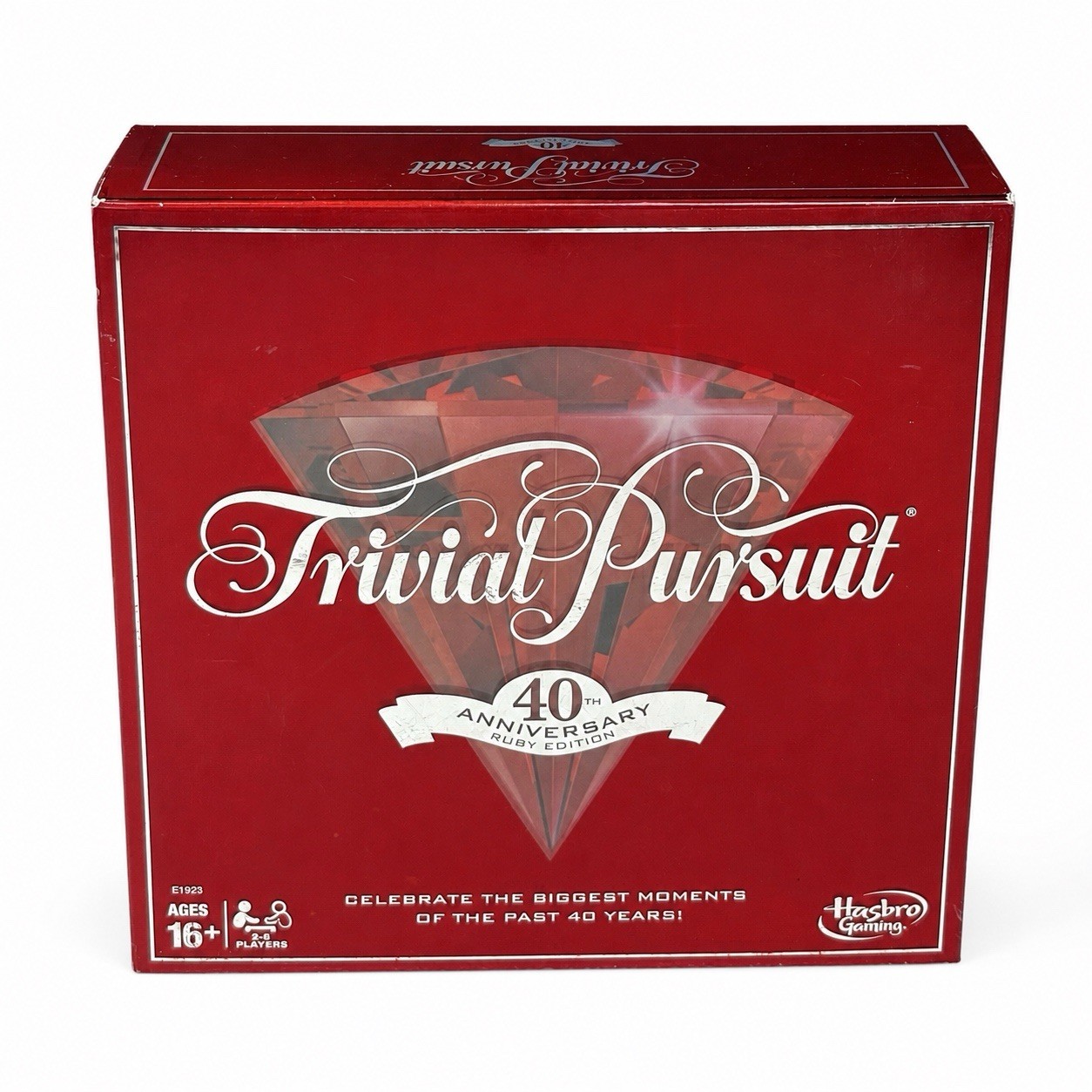 100% COMPLETE! Trivial Pursuit 40th Anniversary Ruby Edition E1923 Board Game