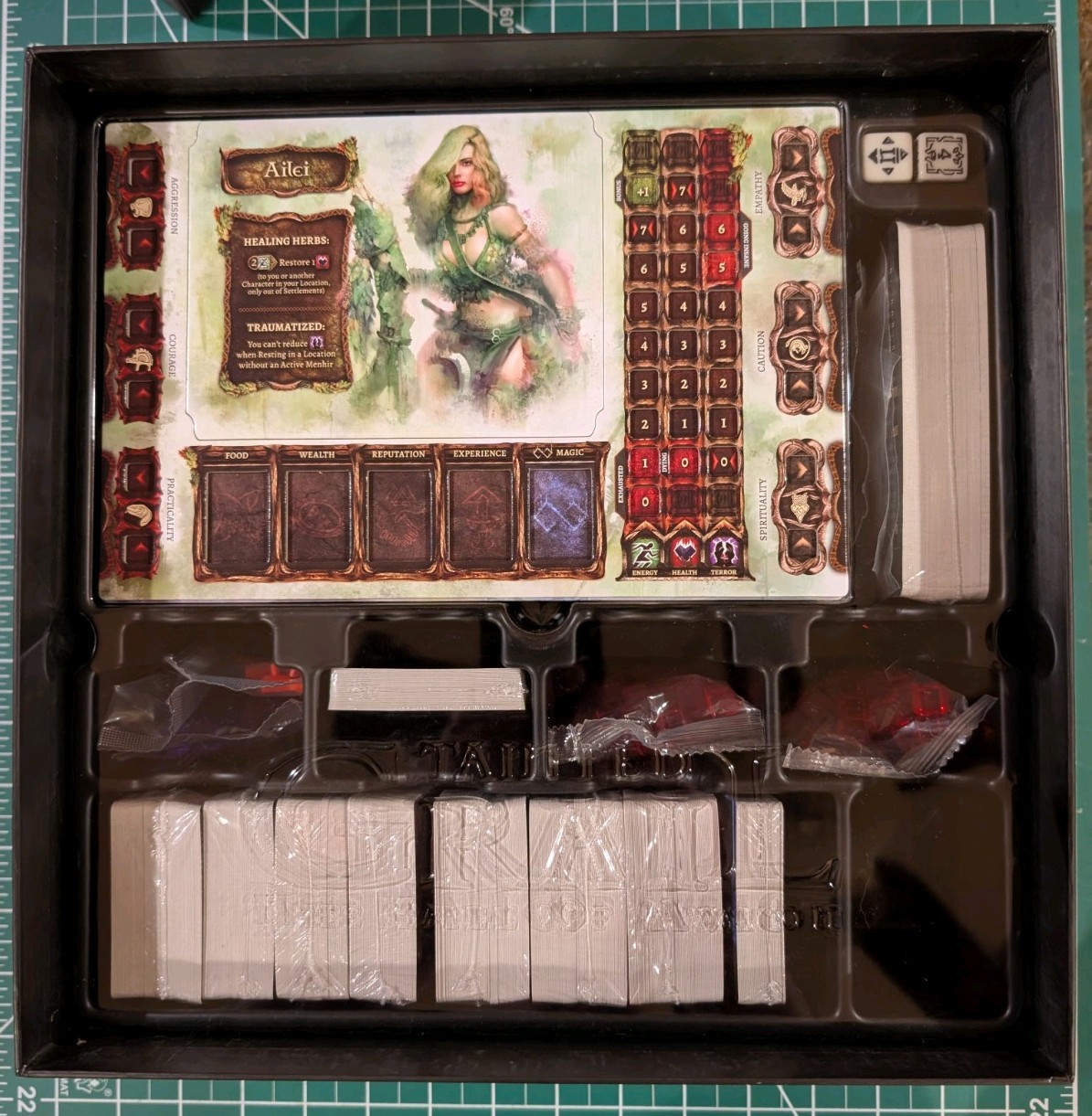 Tainted Grail + Stretch Goals. Open box. Read description.
