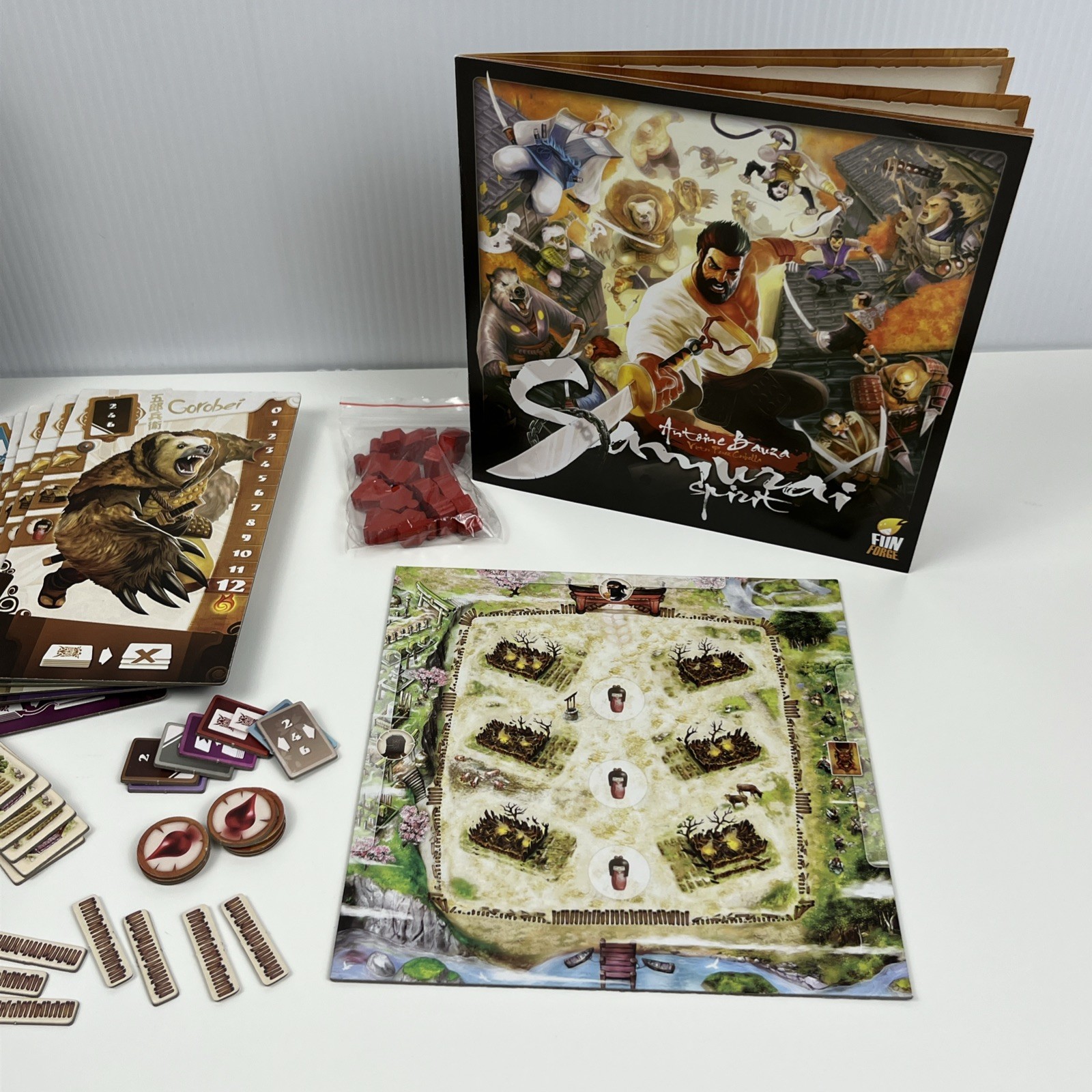 SAMURAI SPIRIT Board Game Fun Forge Games