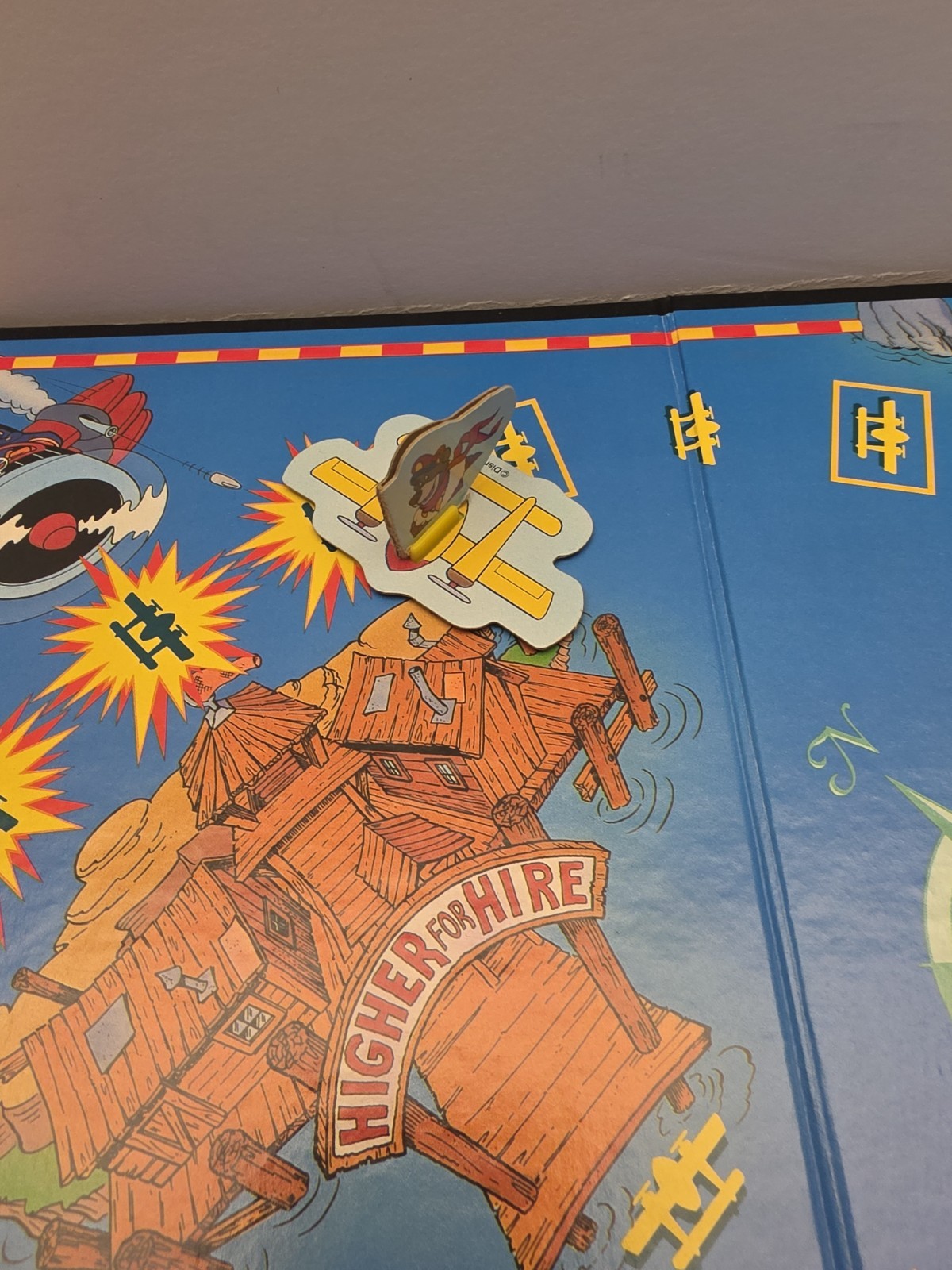 Disney Tale Spin Board Game 1991 No Box Complete Rare