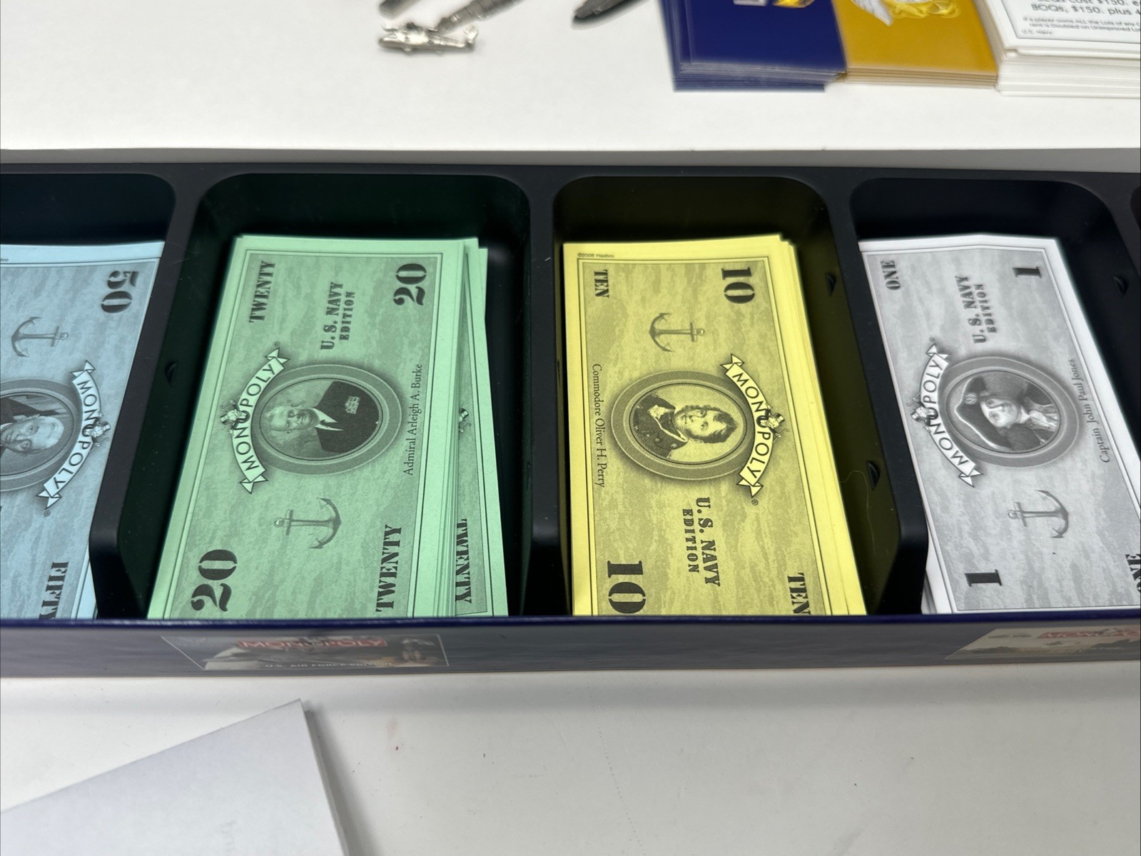 Monopoly – United States Navy Edition – Parker Brothers/Hasbro – Complete