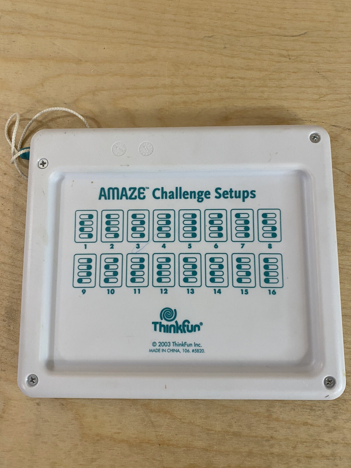 Thinkfun Amaze 16 Mazes In One All Ages Travel Game