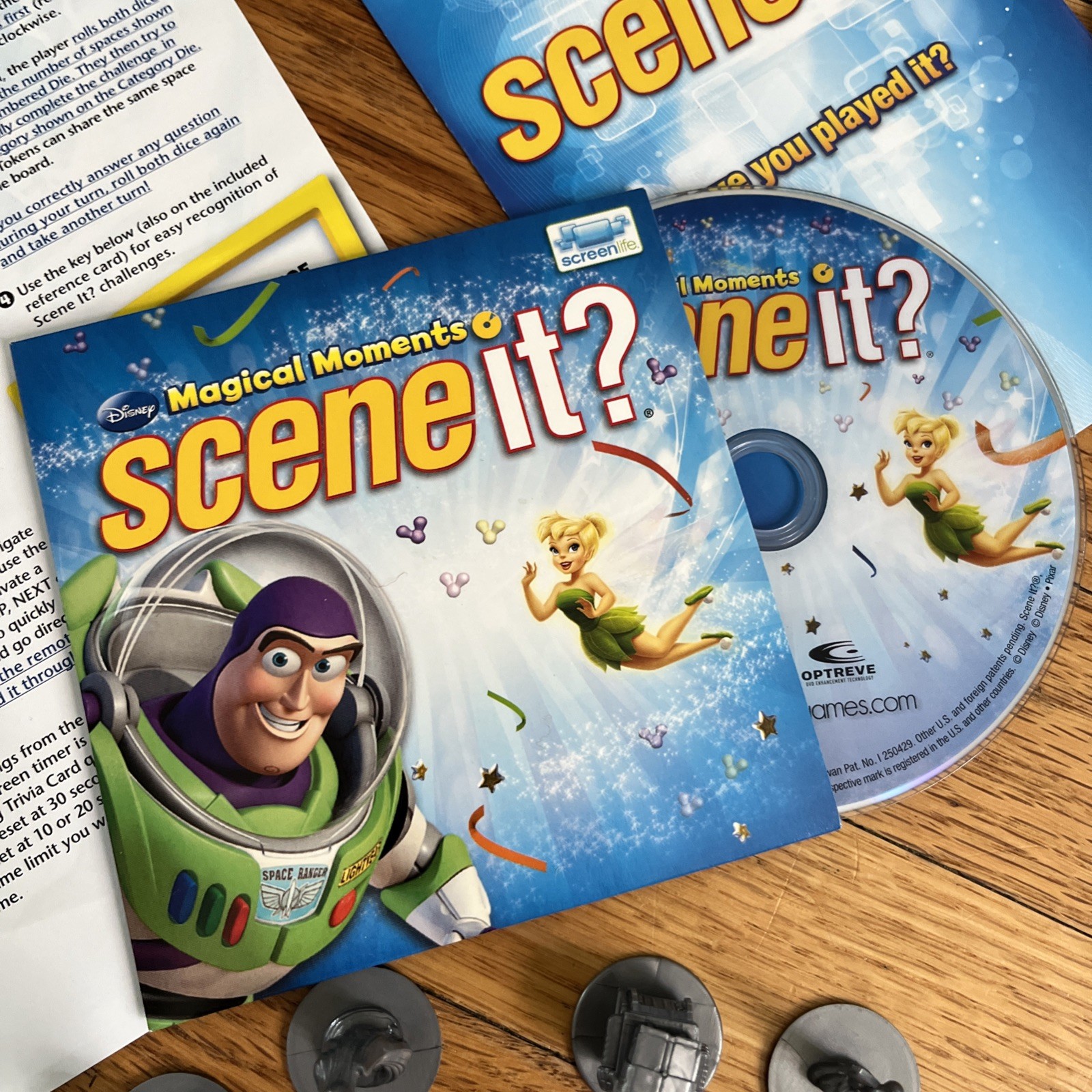 Disney Scene It? Magical Moments DVD Game Screenlife 2011