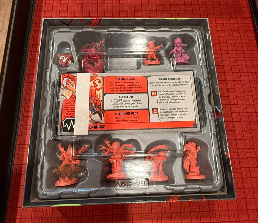 Marvel United Maximum Carnage Kickstarter Edition w/ Sinister Six Assembled