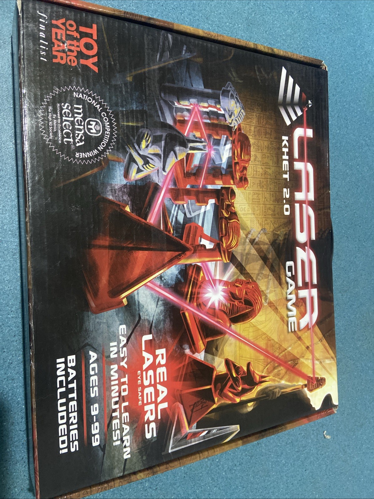 Laser Khet 2.0 Strategy Board Game – Mensa Select Complete Tested VG
