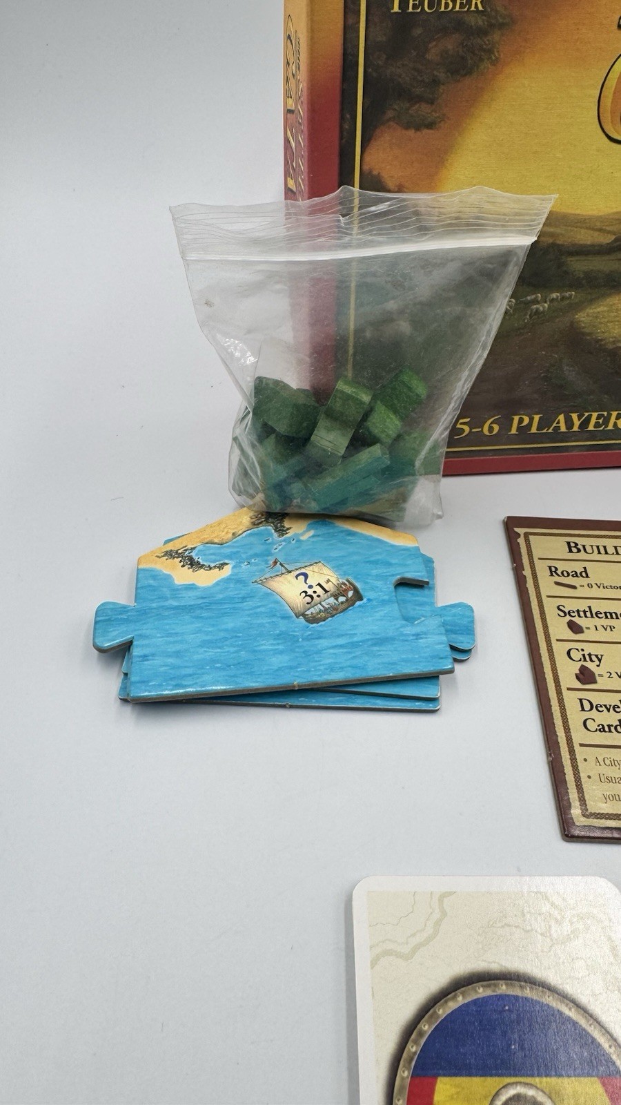 The Settlers of Catan 5-6 Player Extension Mayfair Games #3062 Expansion Sealed