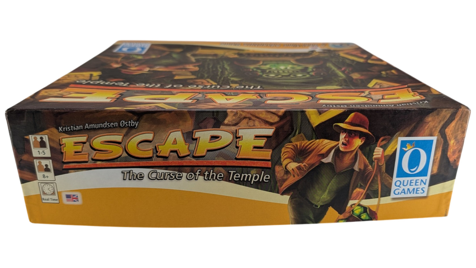Escape The Curse of the Temple Board Game 2012 Queen Games Modules 1 2 CD Timer