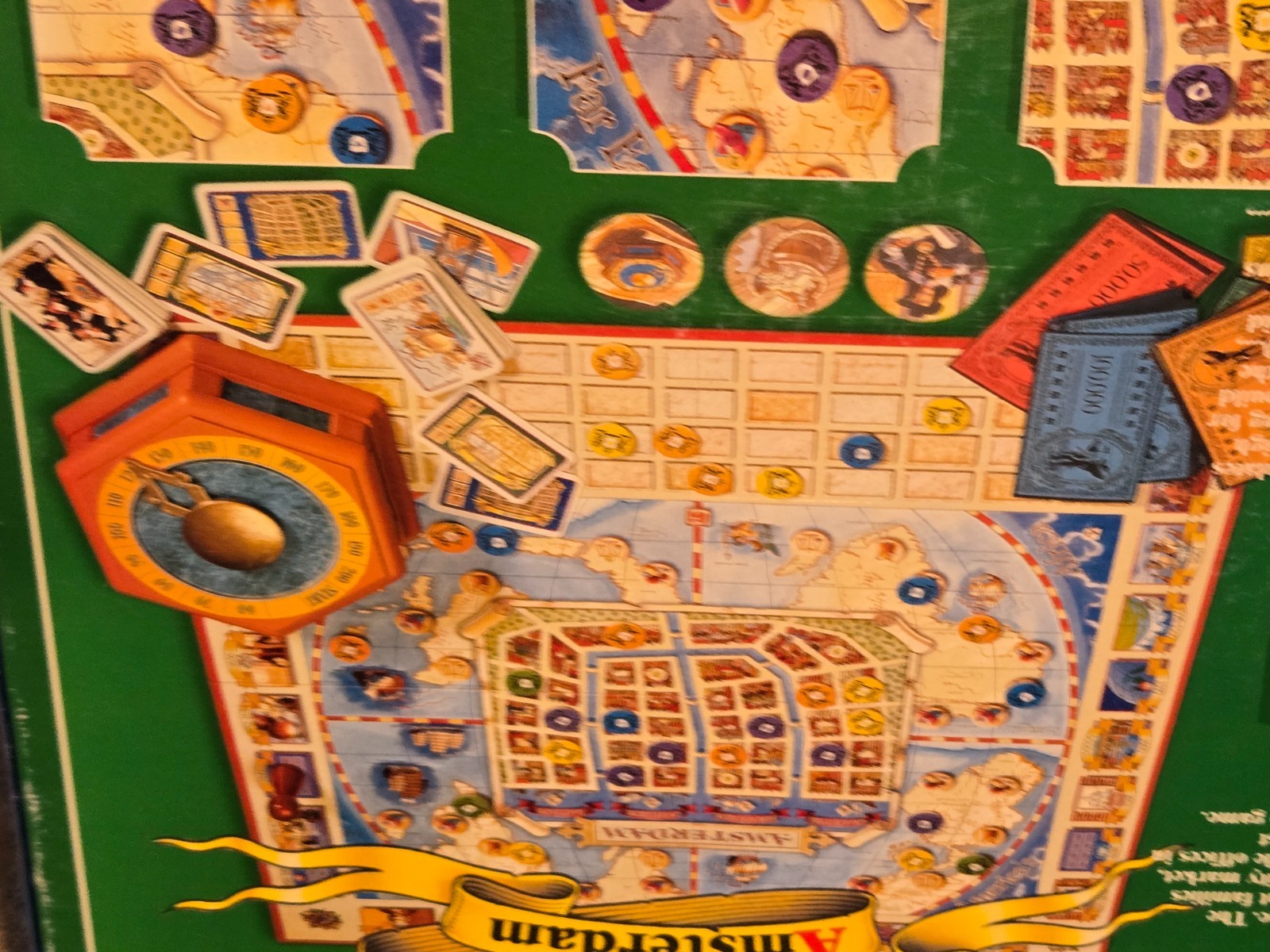 Rio Grande Games Merchants of Amsterdam Board Game 100% Complete Box VG+/NM