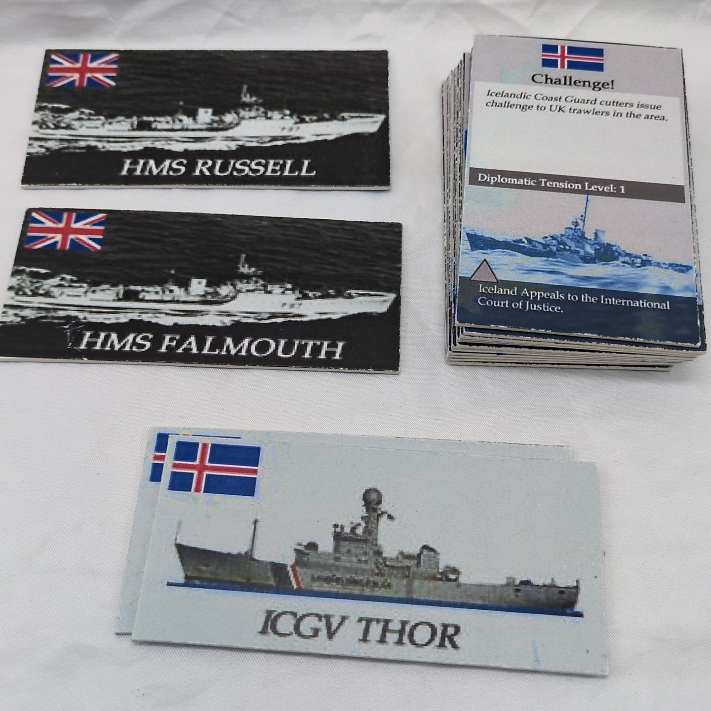 (16) Cards For Cod Wars: Iceland Vs Great Britain In The 1970s