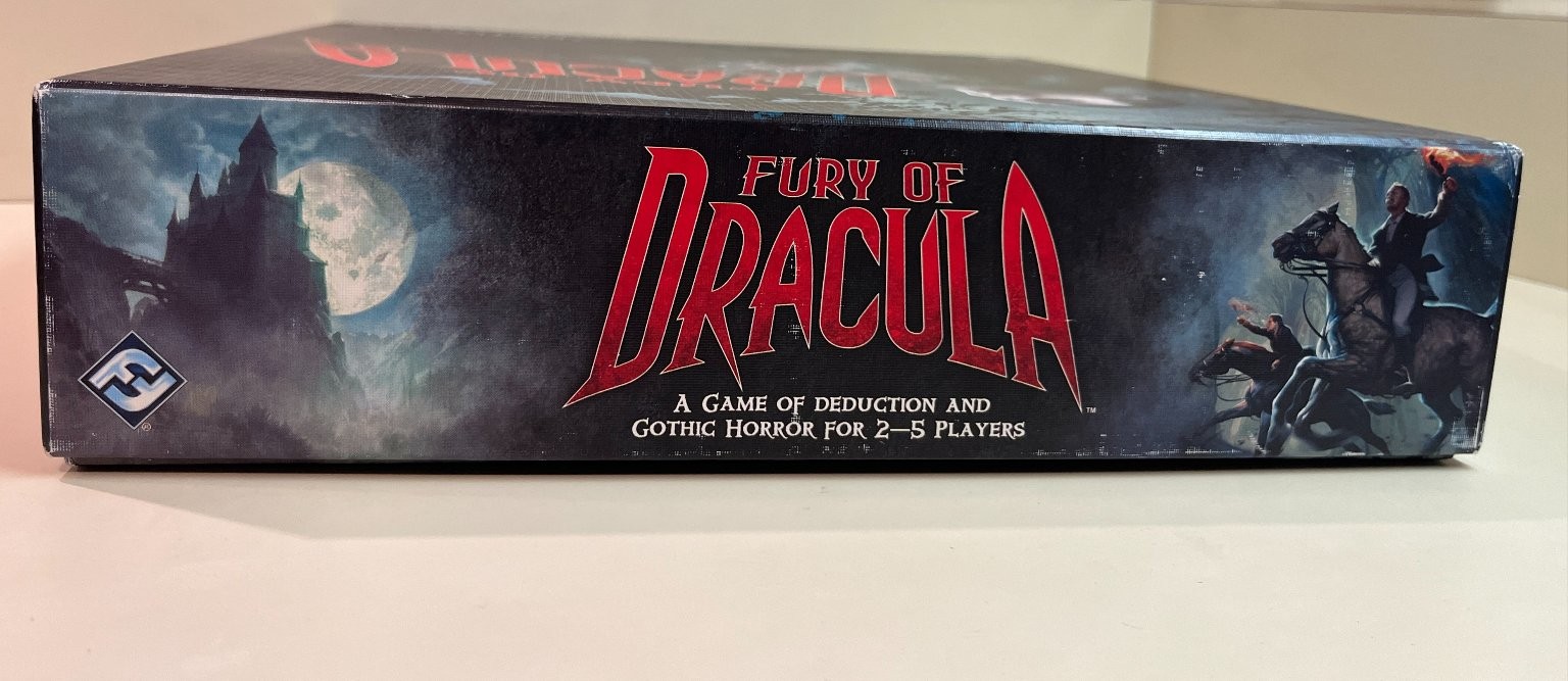 Fury of Dracula Board Game Third Edition, Fantasy Flight Gothic Horror, Complete