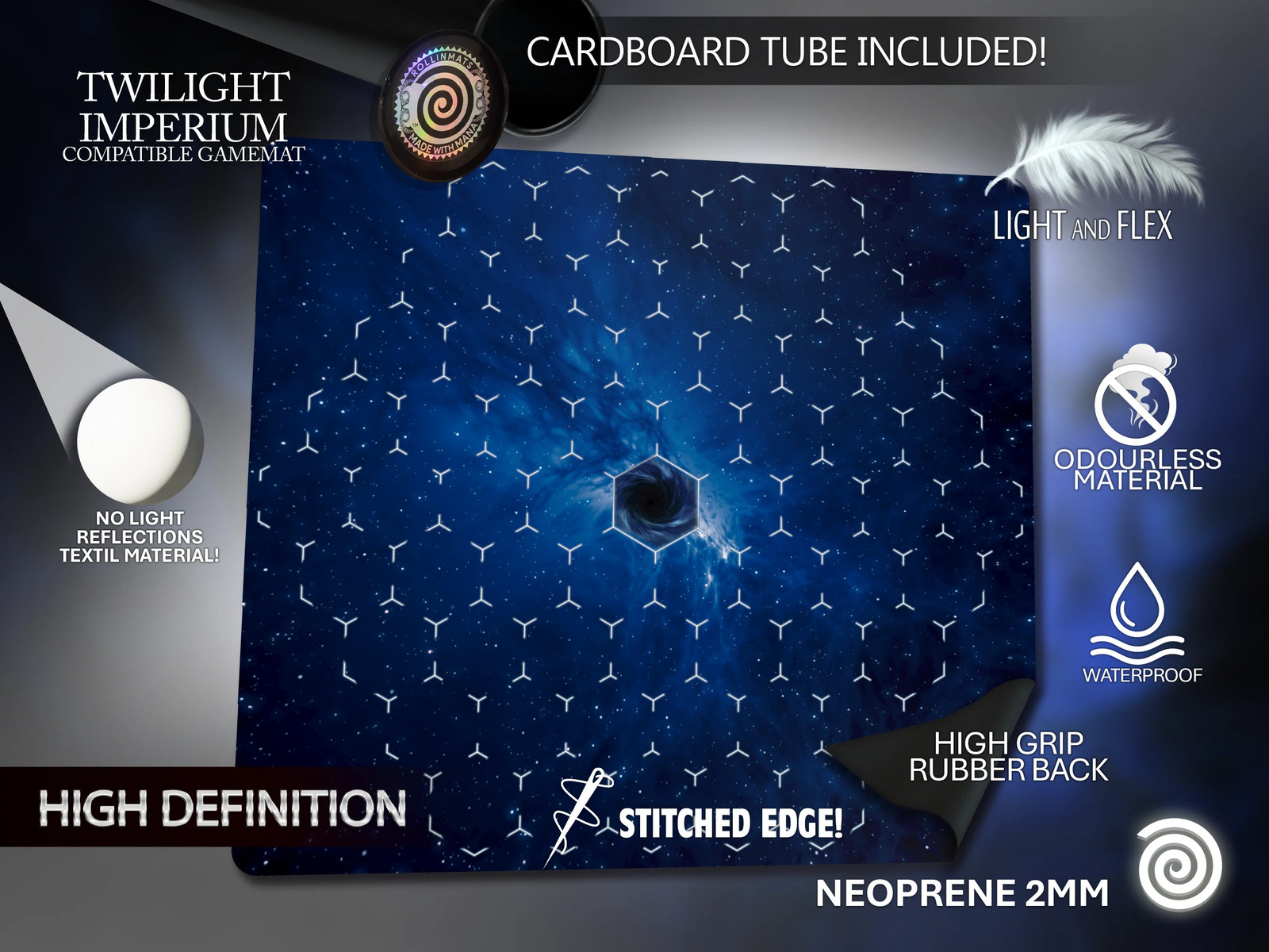 Twilight Imperium Gamemat (Thunder’s Edge expansion)