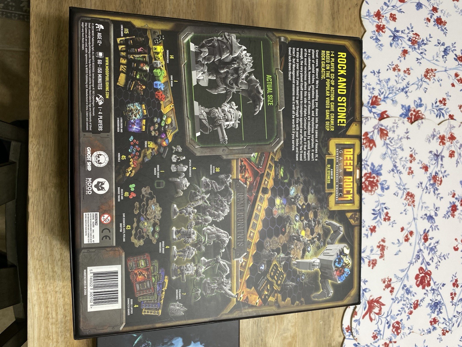 Deep Rock Galactic Board Game Deluxe First Printing