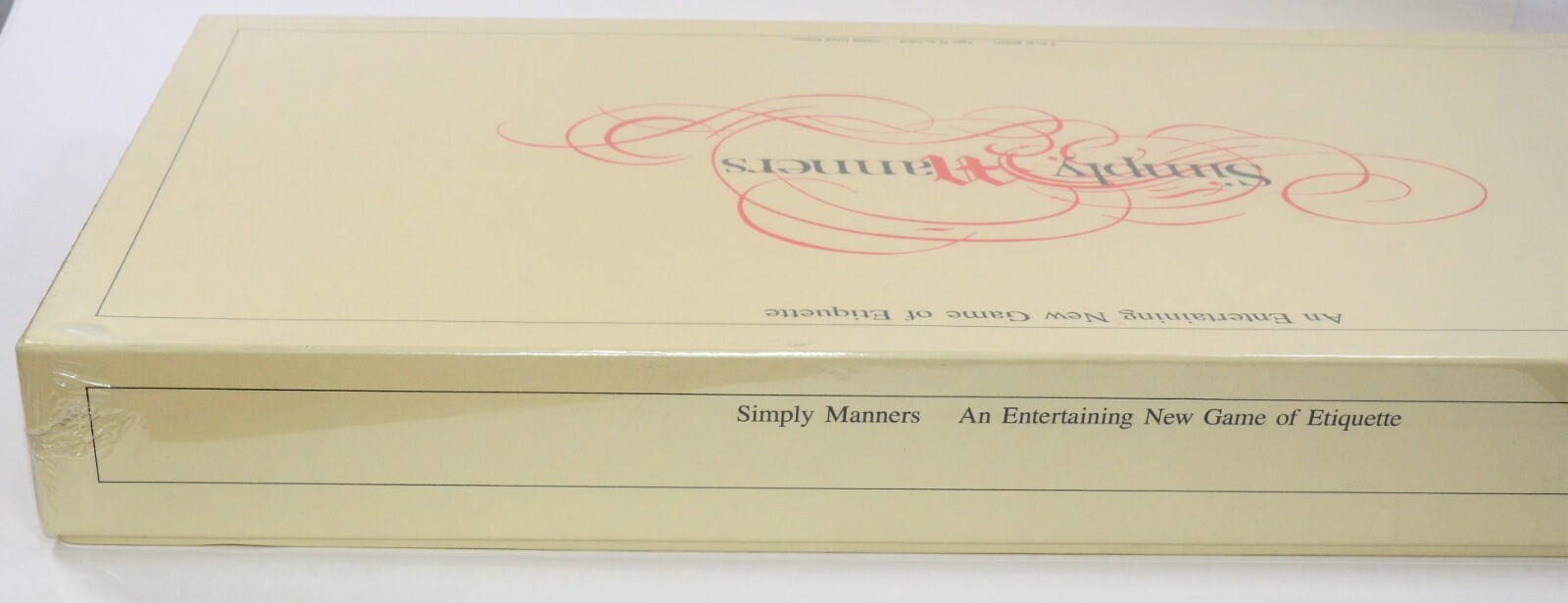 1988 Simply Manners Board Game of Etiquette by Great Games SEALED NIB VTG EUC