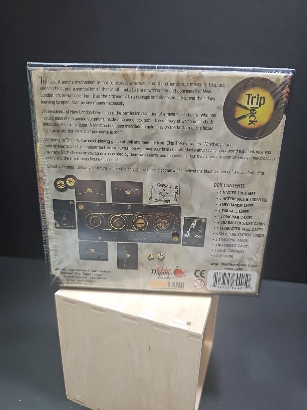 TRIPLOCK Board Game from Chip Theory Games – Brand New, Factory-Sealed Trip Lock