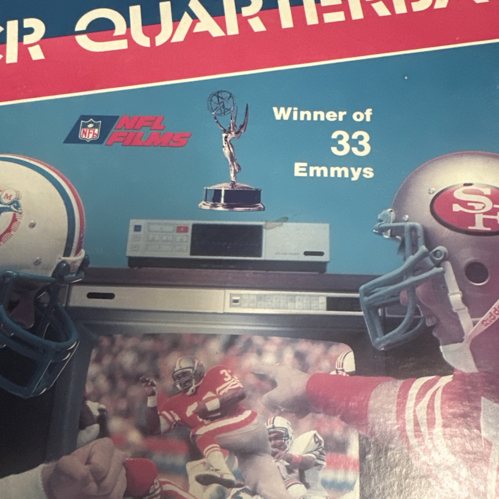 NFL Films The VCR Quarterback Game (RS3) Football Dolphins 49ers 1986 Sealed!!!