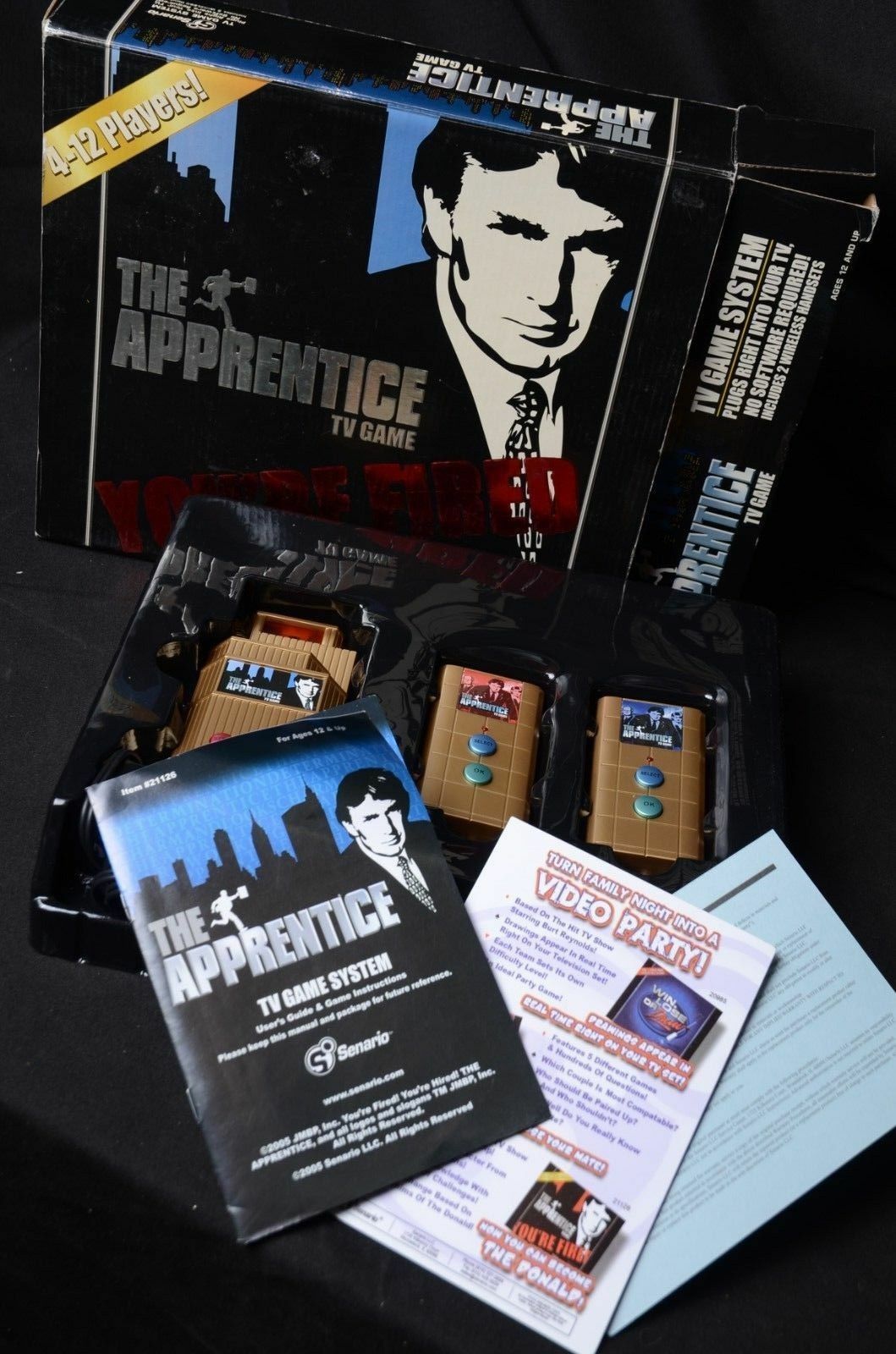 Donald Trump TV The Apprentice TV Game You’re Fired Plug and Play Video Game