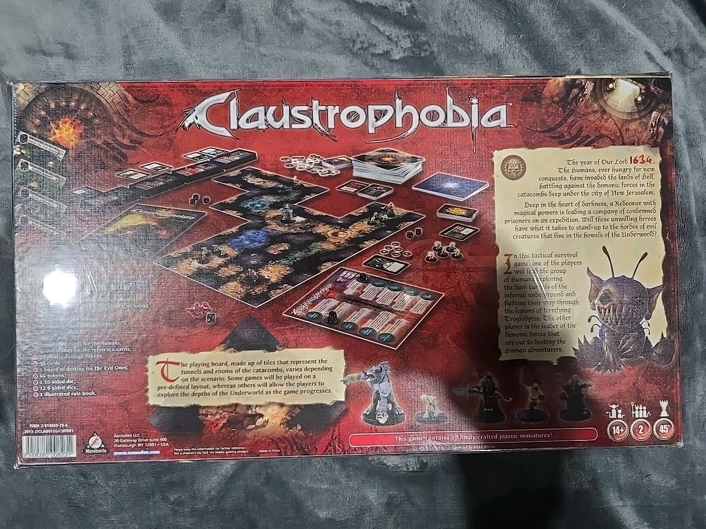 Claustrophobia Board Game Sealed