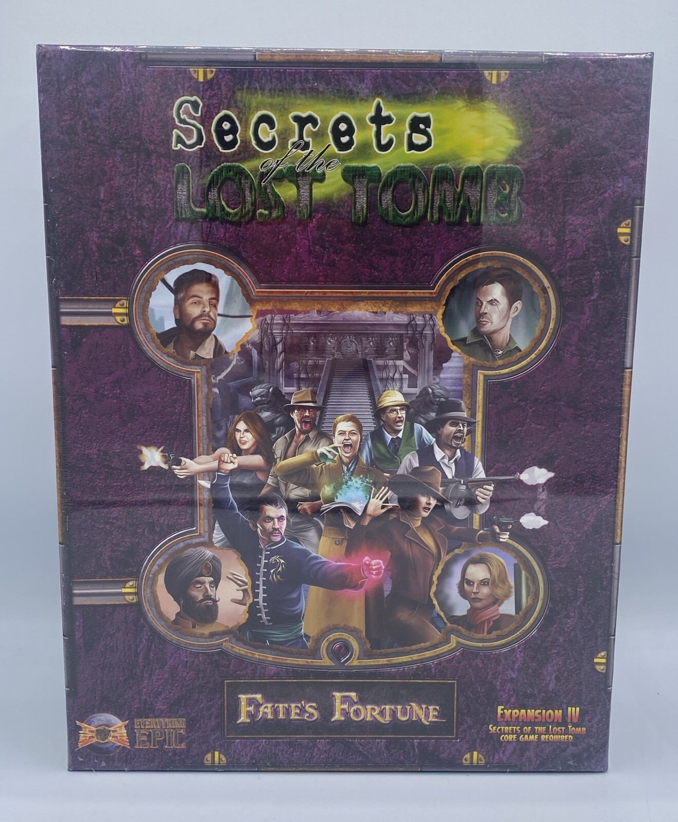 Everything Epic Secrets Of The Lost Tomb Fate’s Fortune Expansion IV New Sealed