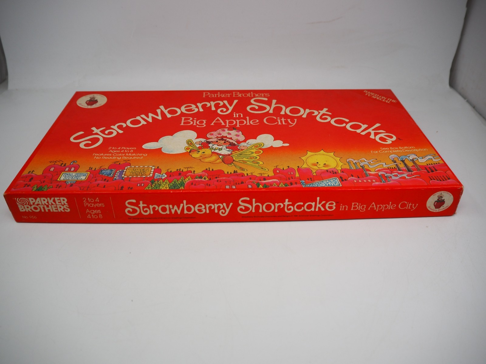 Vintage 1980s Strawberry Shortcake in Big Apple City Board Game Complete