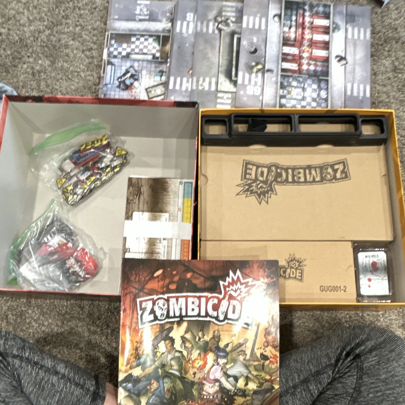 CMON Zombicide Board Game Core Set Miniatures, 1+ Players, 14+, GUG001-2