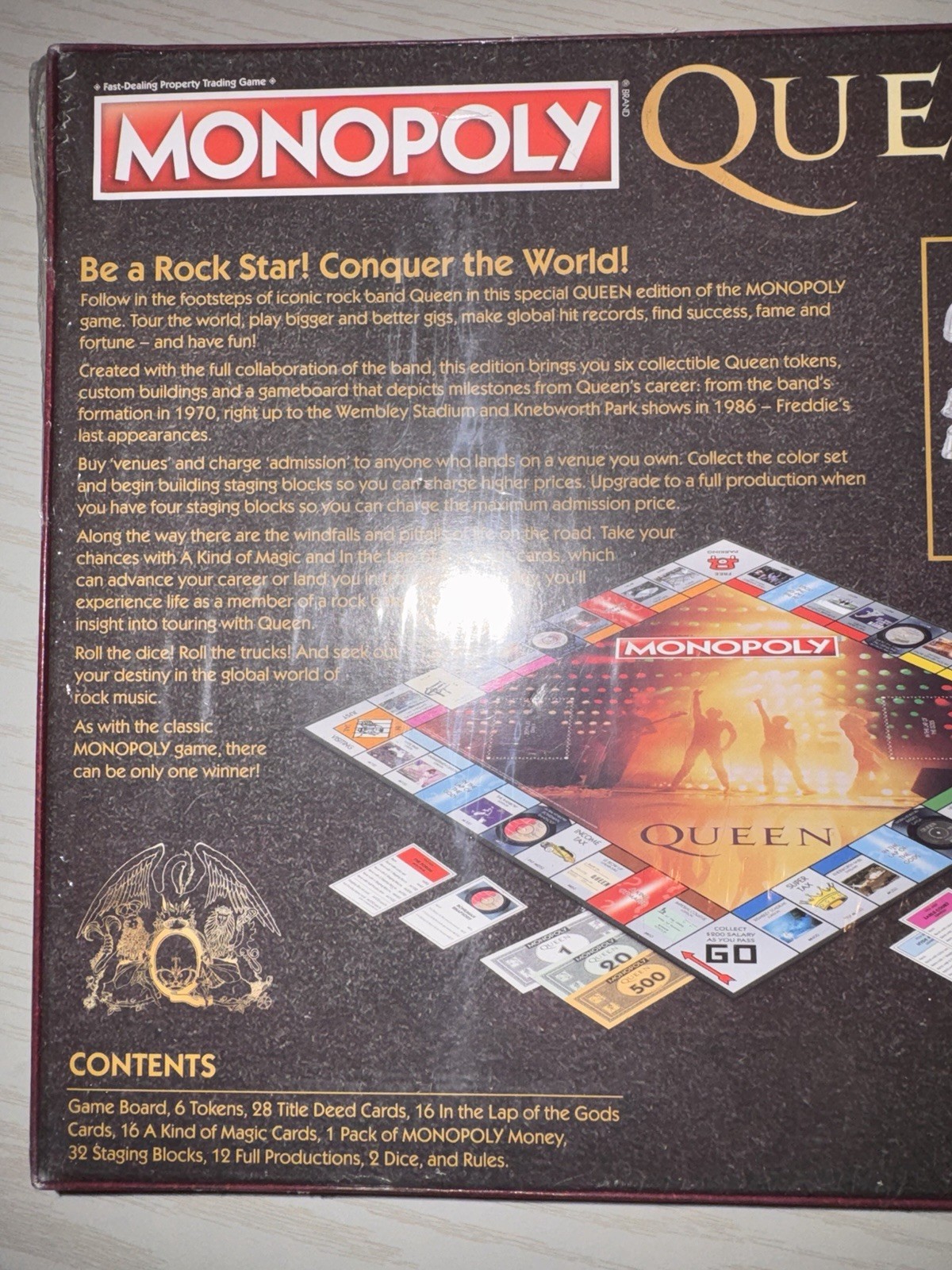 MONOPOLY Queen | Collectible Monopoly Game New & SEALED