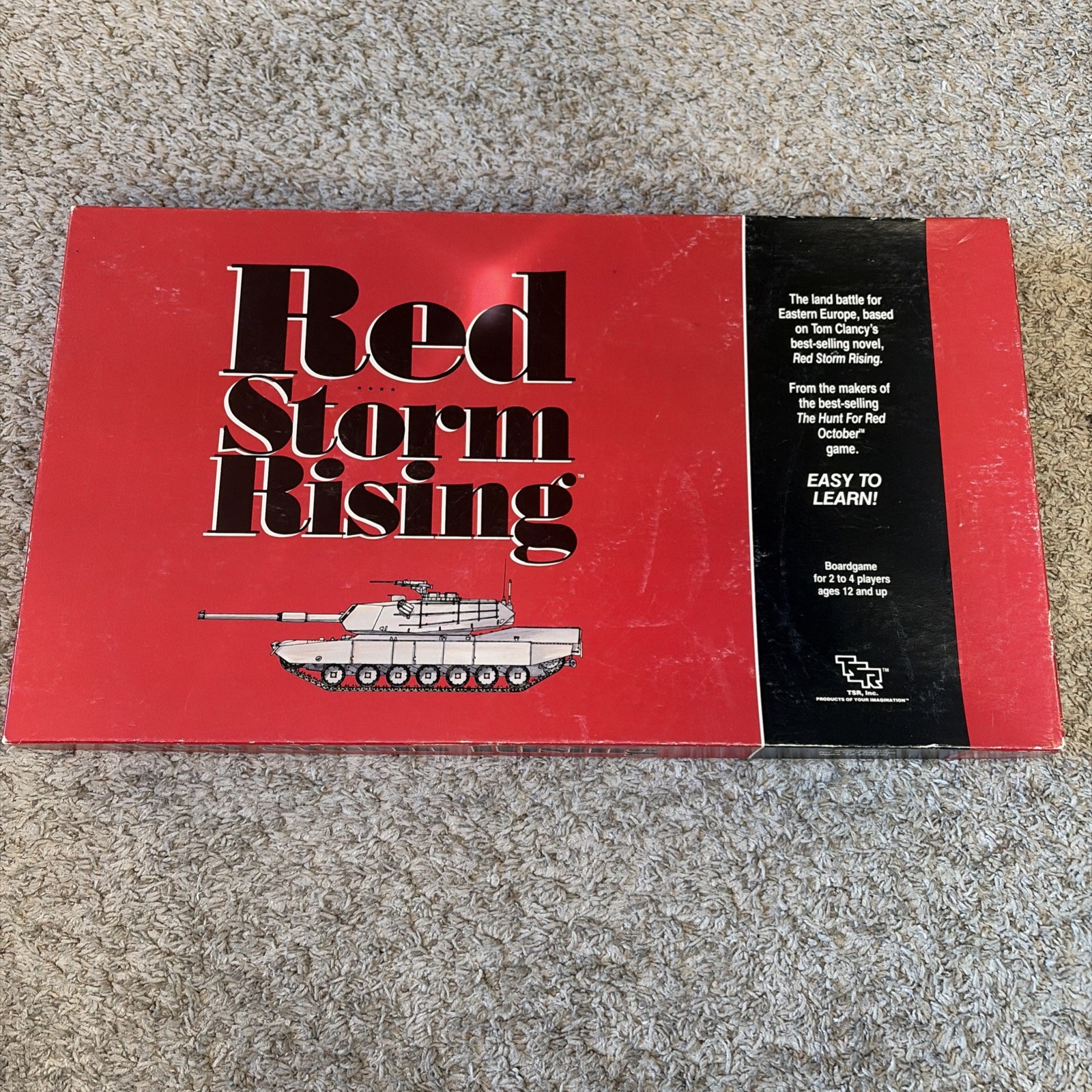 Vintage TSR RED STORM RISING War Board Game 1989 Tom Clancy complete EUC