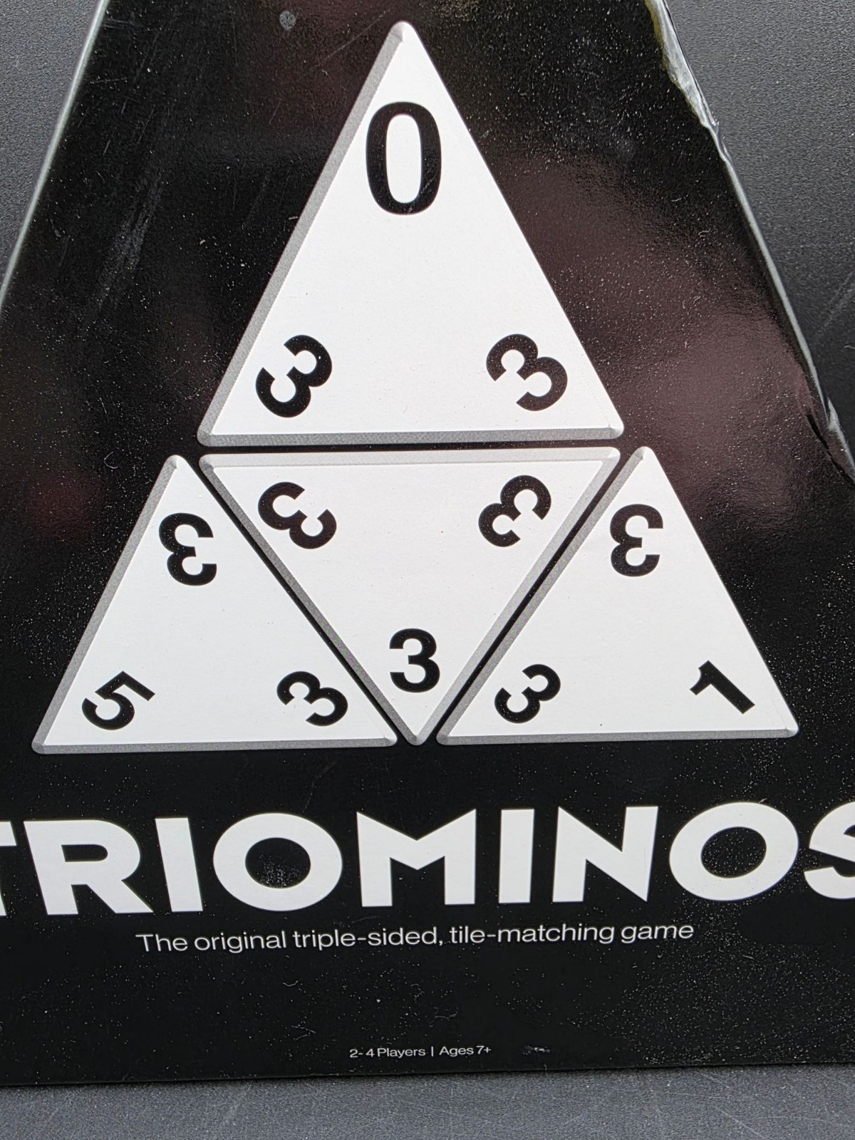 Triominos The Original Triple-Sided Tile-Matching Family Board Game Ages 7+