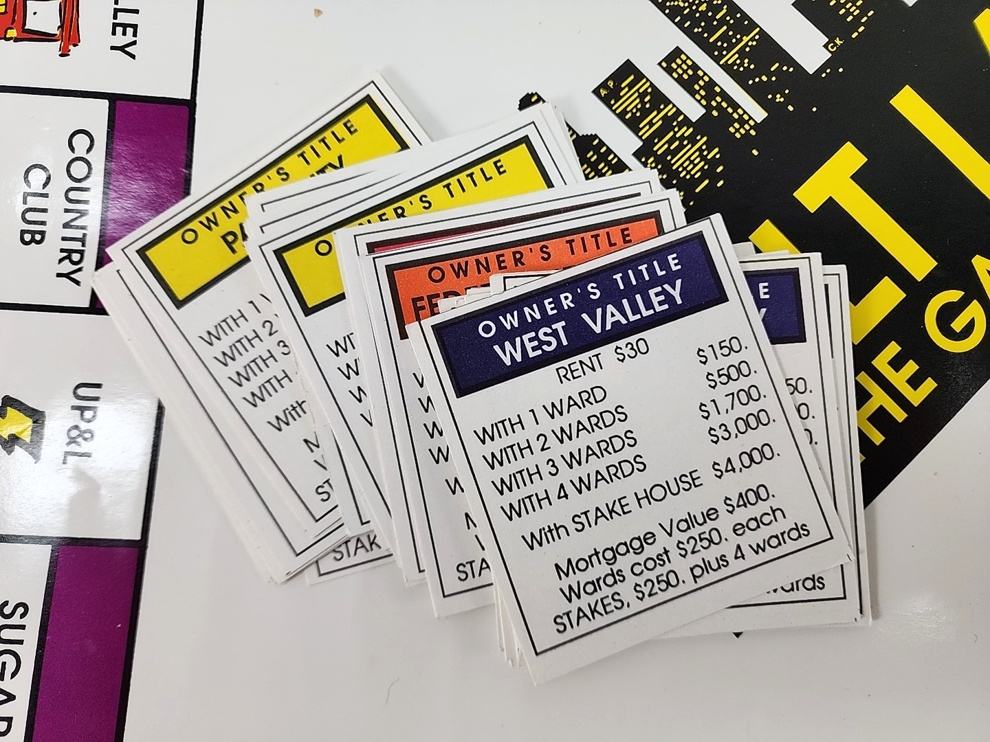 Vintage Salt Lake City The Game of Monogamy LDS Mormon Family Monopoly READ!!