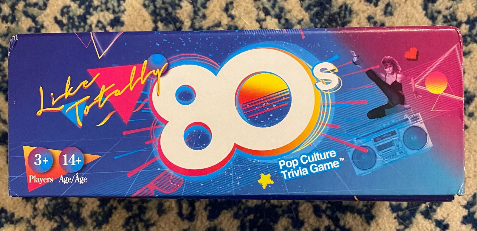 Like Totally 80’s – Pop Culture Trivia Game Ages 14 And Up, 3 Or More Players