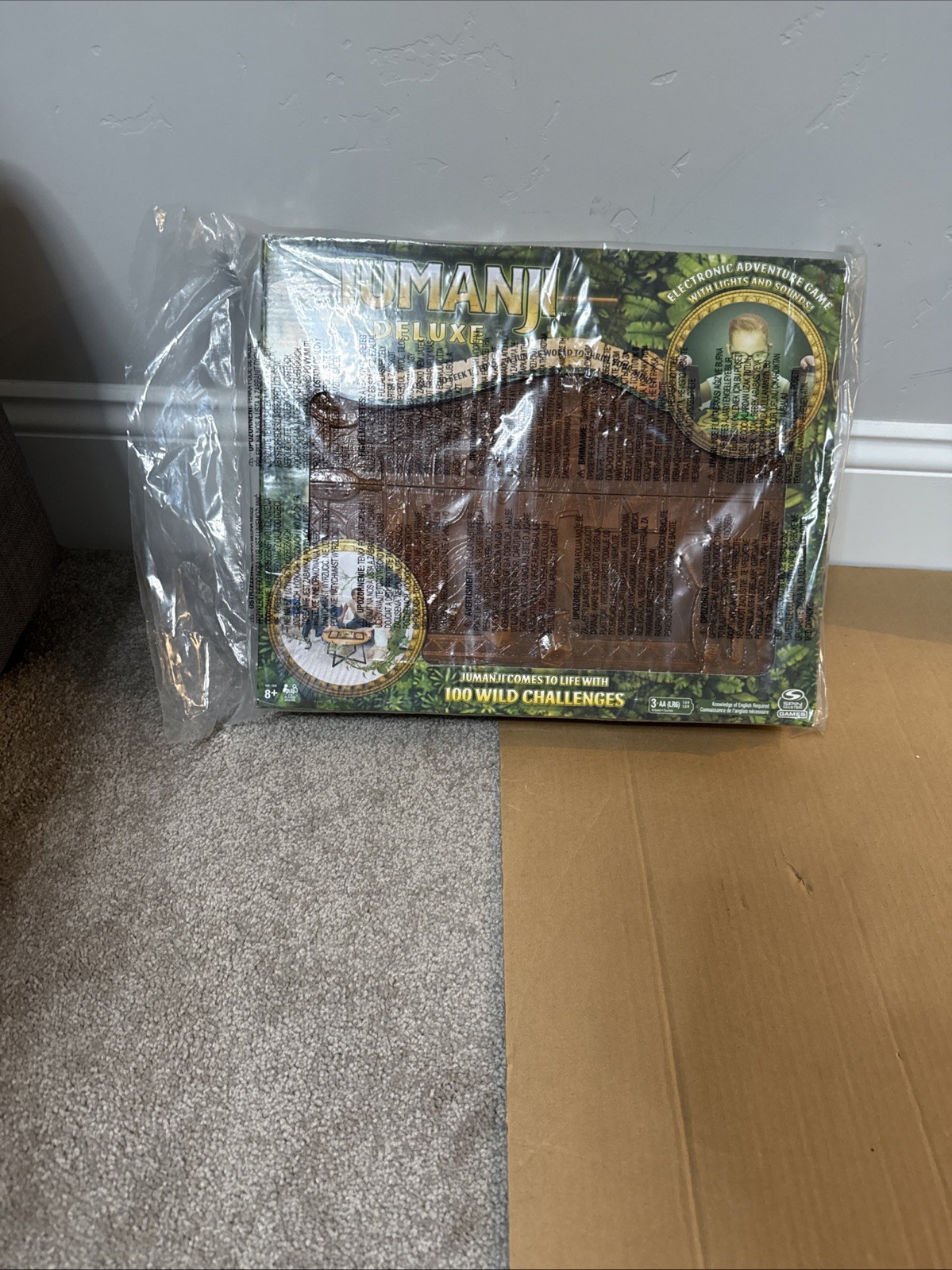 Jumanji 2021 Deluxe Electronic Adventure With Lights And Sound Game New Sealed