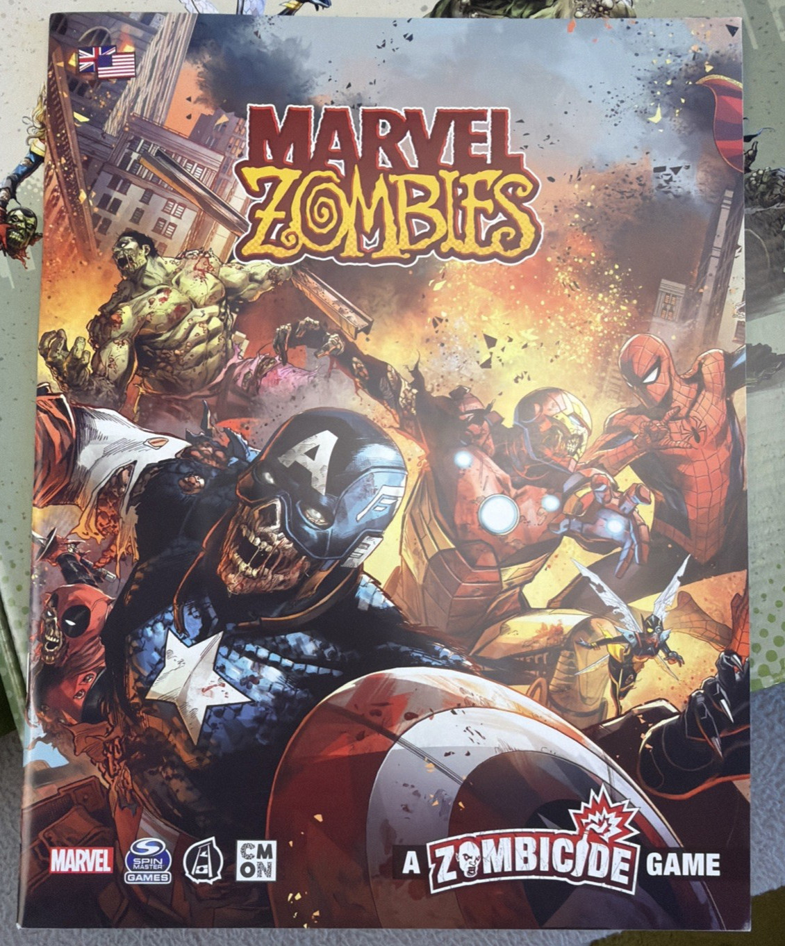 MARVEL ZOMBIES: CORE BOX A ZOMBICIDE Board Game CMON Complete