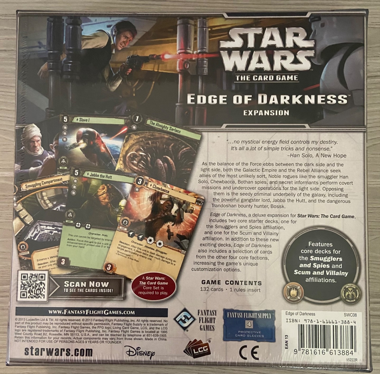 Star Wars: The Card Game Core Set & 5 Deluxe Expansion Sets Fantasy Flight New