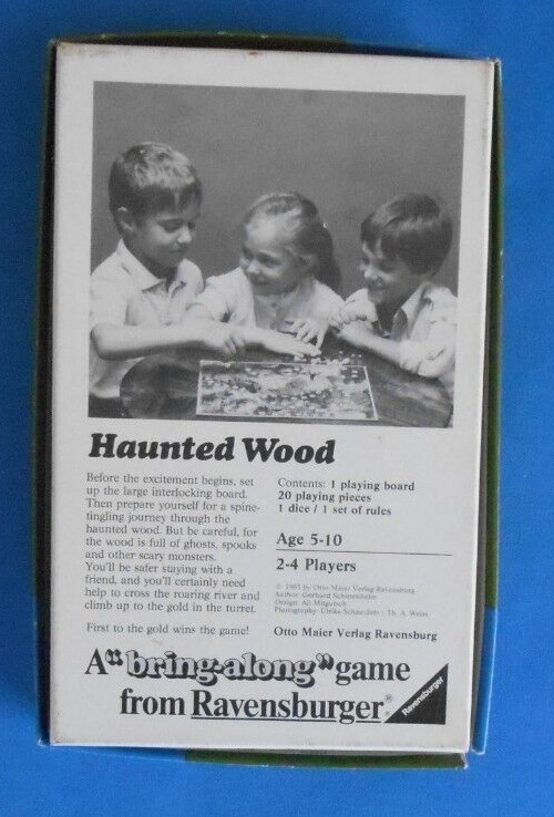 Ravensburger Haunted Wood “spooky” Dice/Board Game 1983 Complete!