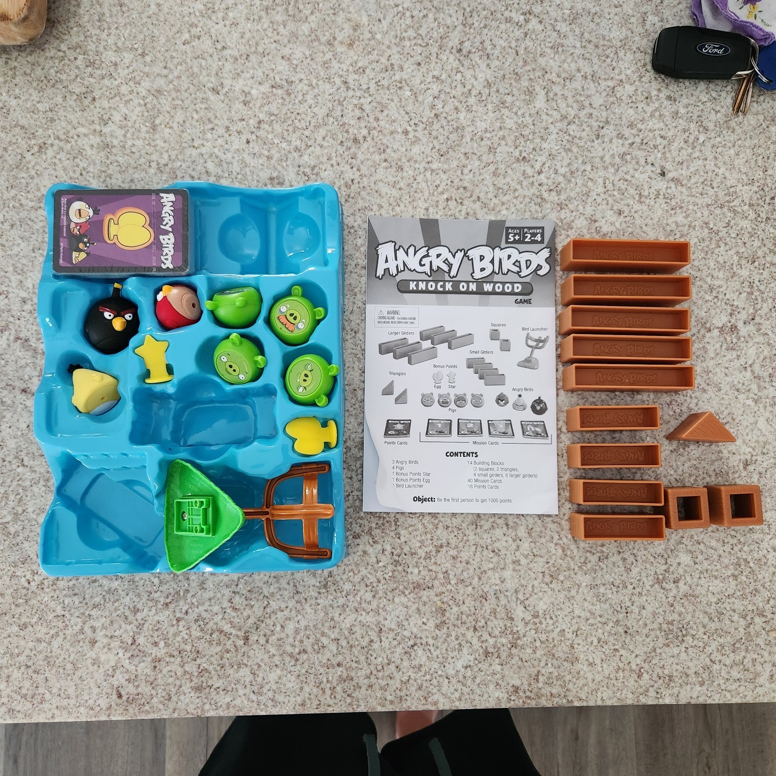 Angry Birds Knock On Wood Game See Description