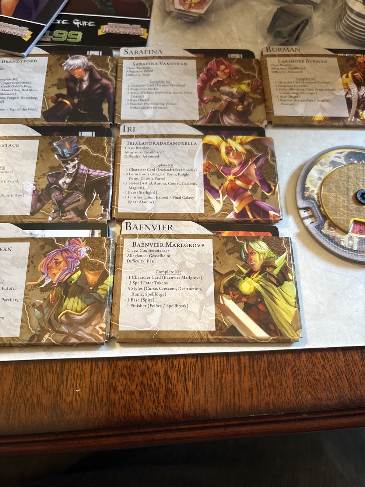 BATTLE CON Fate of the Indines Standalone Dueling Card Game Complete
