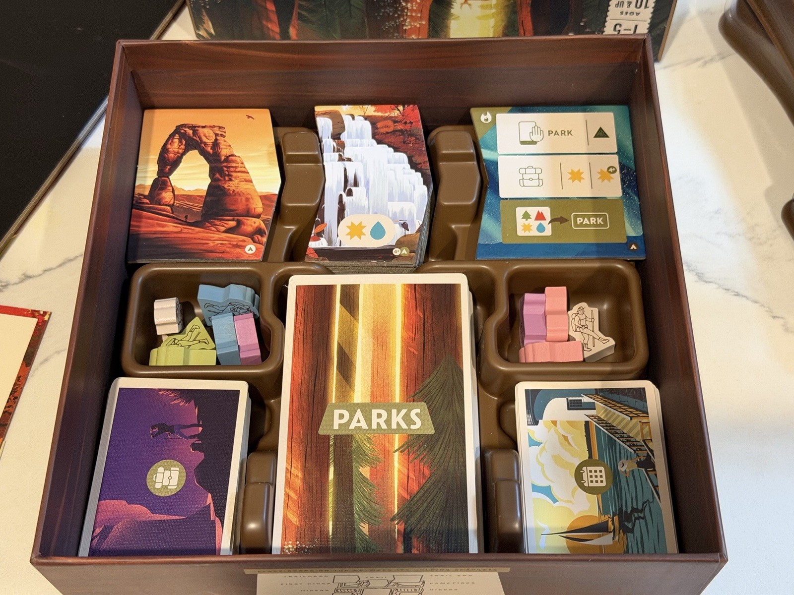 Parks Boardgame – 1st edition – Keymaster Games – complete, excellent condition