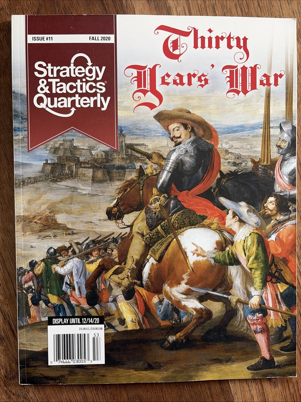 Strategy & Tactics Quarterly #11 – 12/14/20 Thirty Years War Magazine VG+