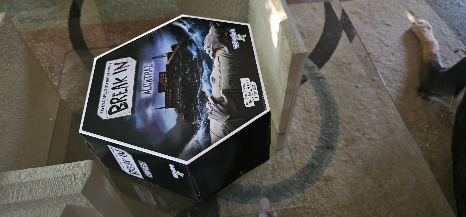 Playmonster Break In Alcatraz Escape Game Ages 10+ 1-6 Players