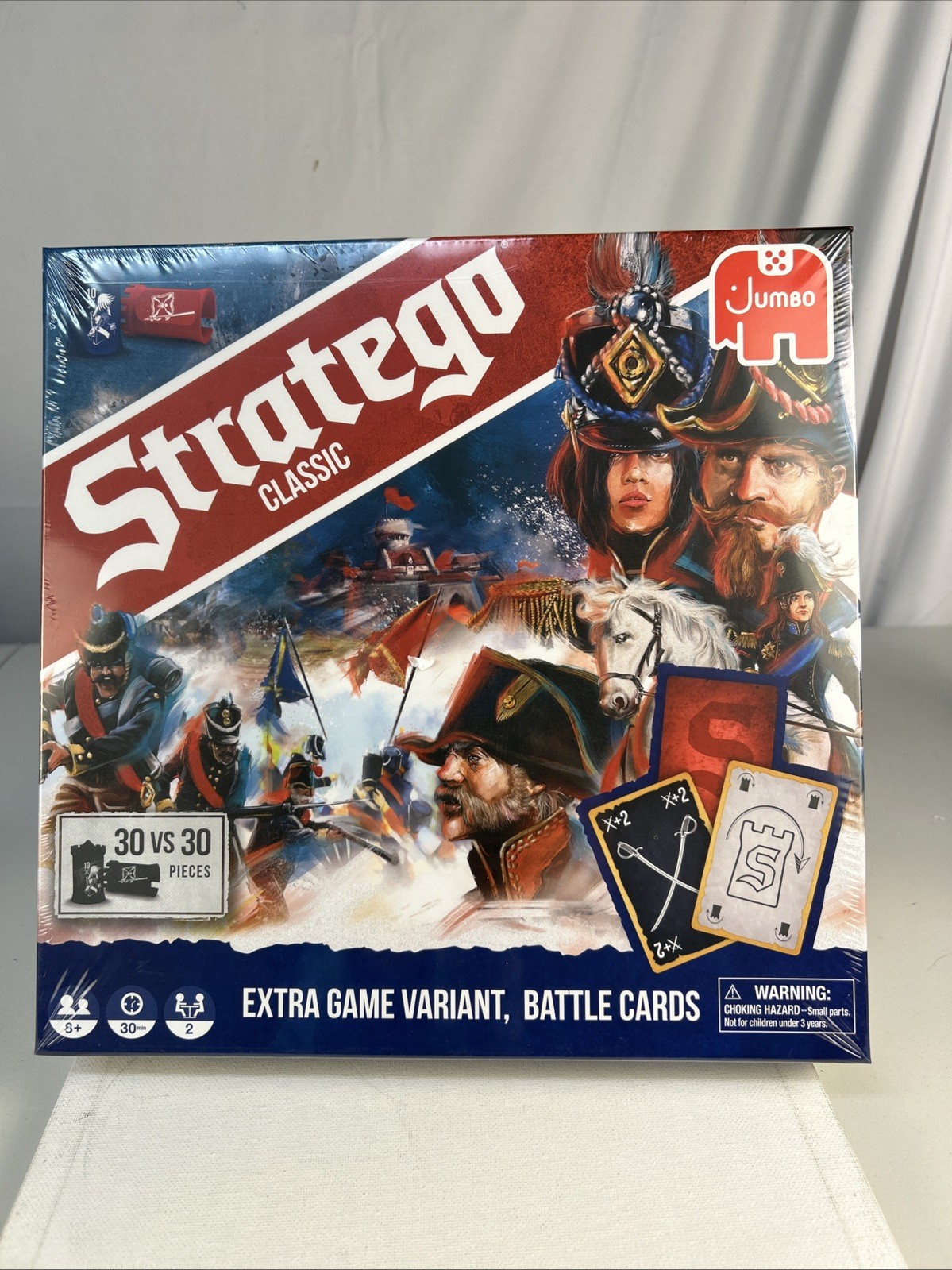 Stratego US Classic Strategy Board Game – Capture the Flag – New & Sealed