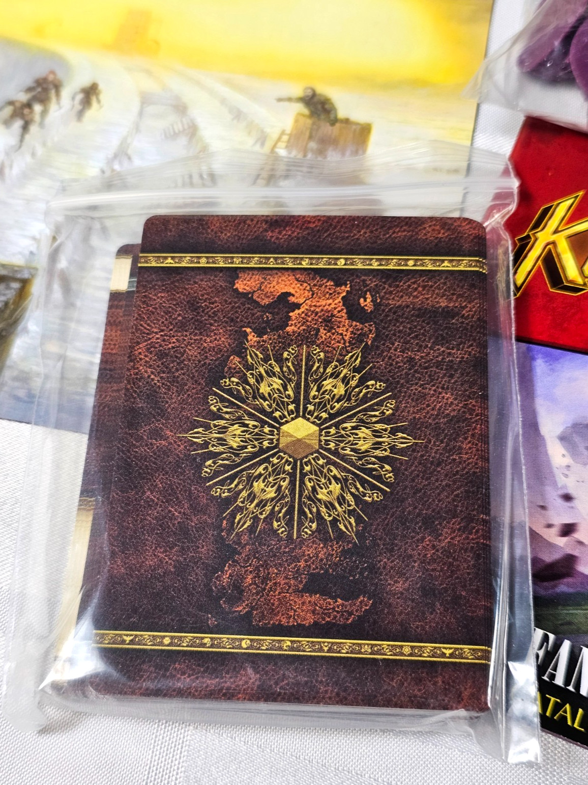 CATAN GAME OF THRONES BROTHERHOOD OF THE WATCH MAMMOTH EXTENSION BOARD GAME