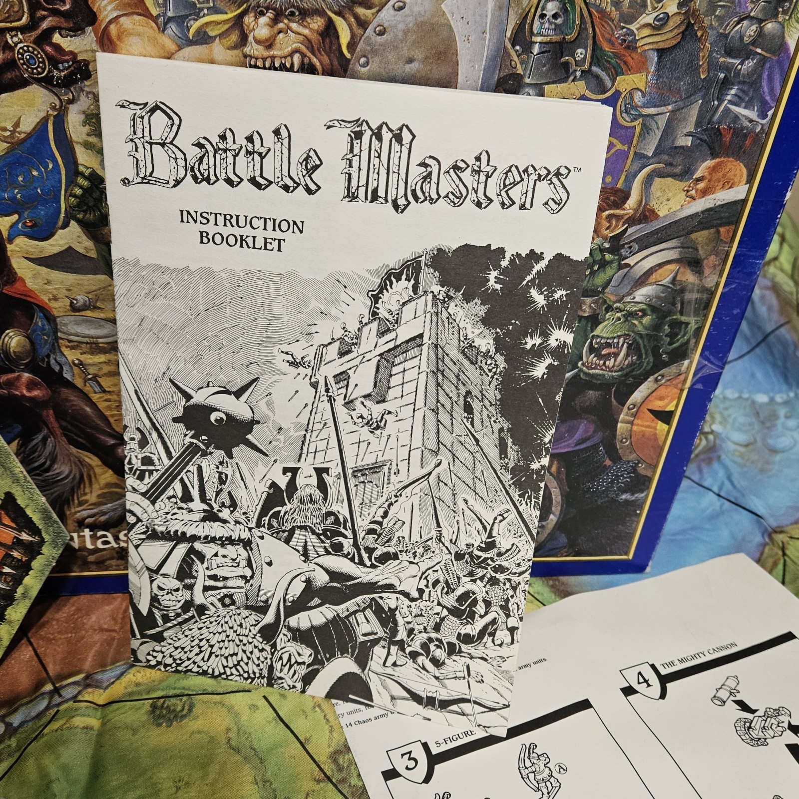Battle Masters The Epic Game of Fantasy Battles1992 Milton Bradley Near Complete