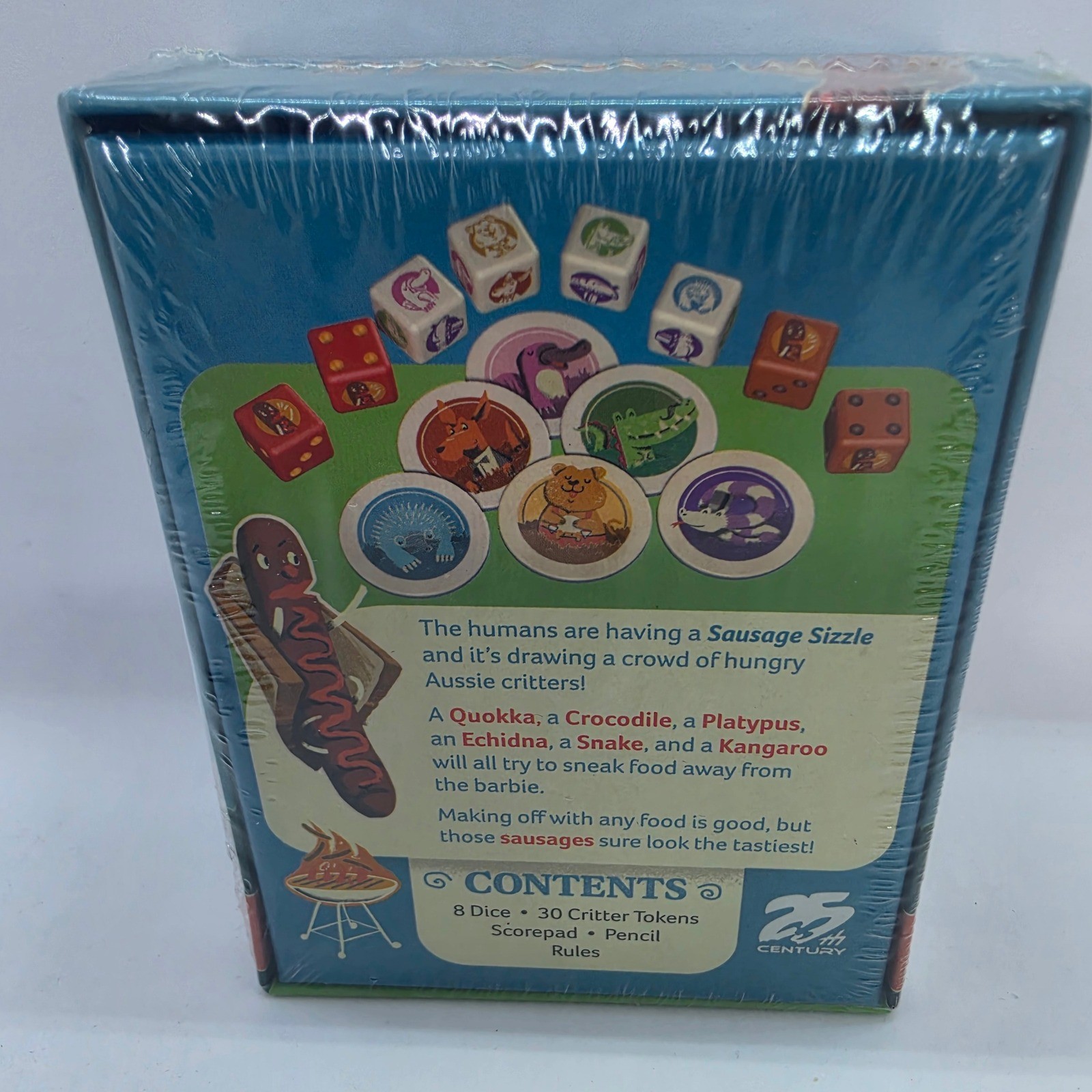 25th Century Games Sausage Sizzle! Dice Game Inka Markus New Sealed TFC52000