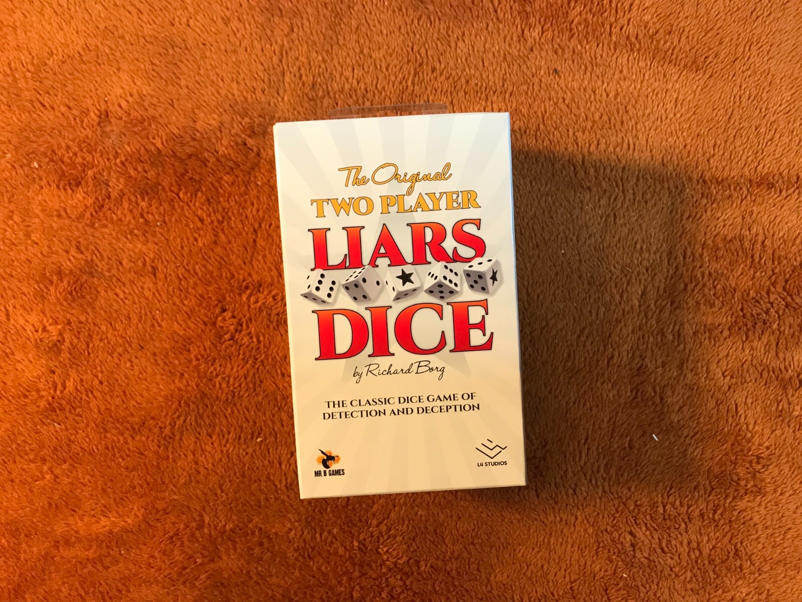 the Original LIARS DICE : the Classic Game of Detection & Deception two player!
