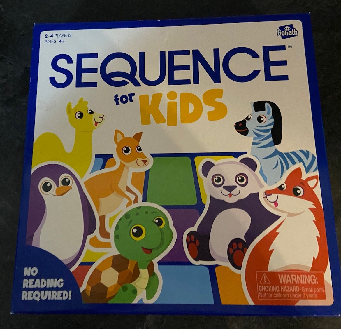 Goliath Sequence for Kids Award Winning Board Game No Reading Required