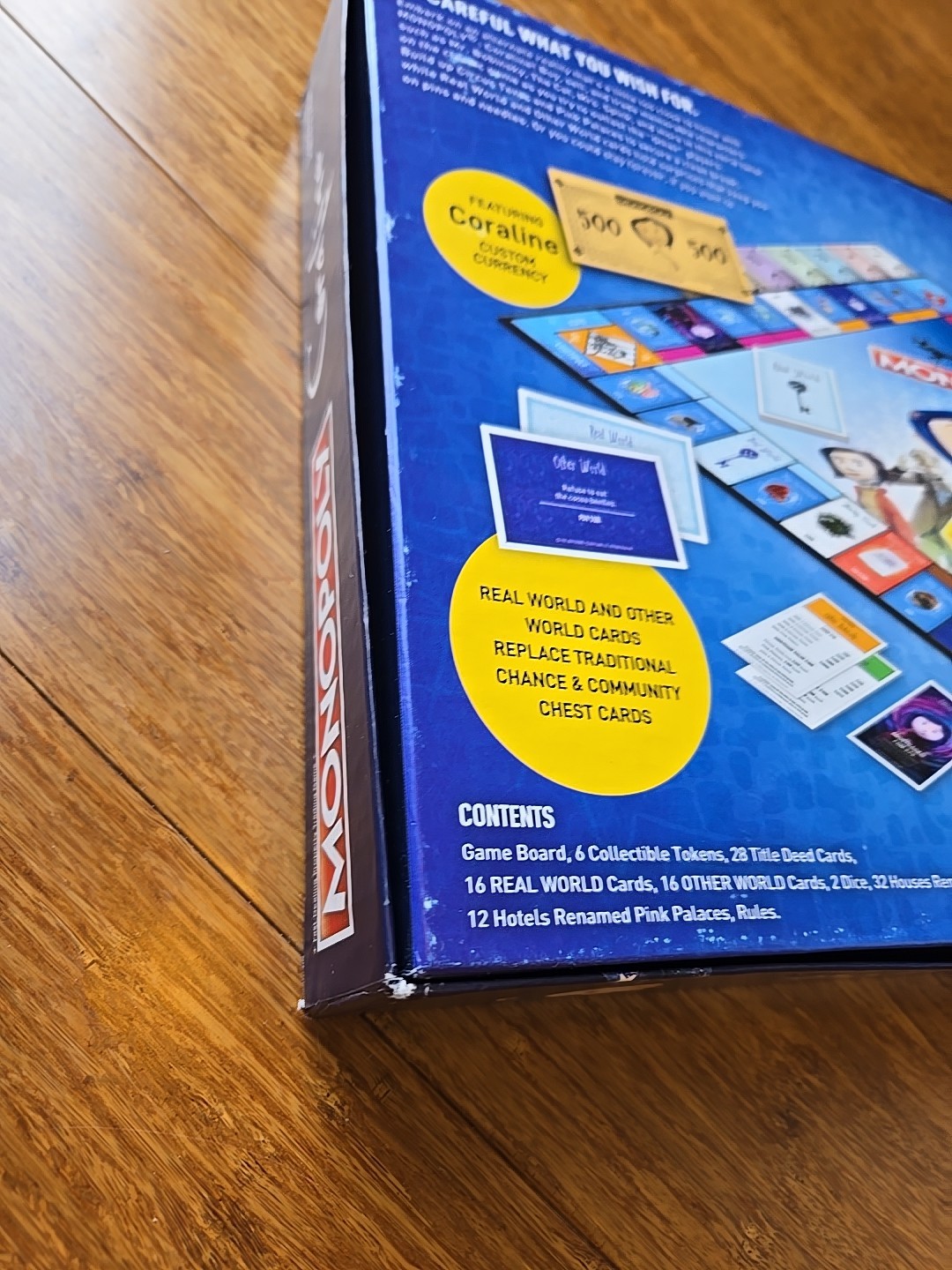 Monopoly Coraline Board Game LAIKA 100% Complete – Excellent Condition, Box Wear