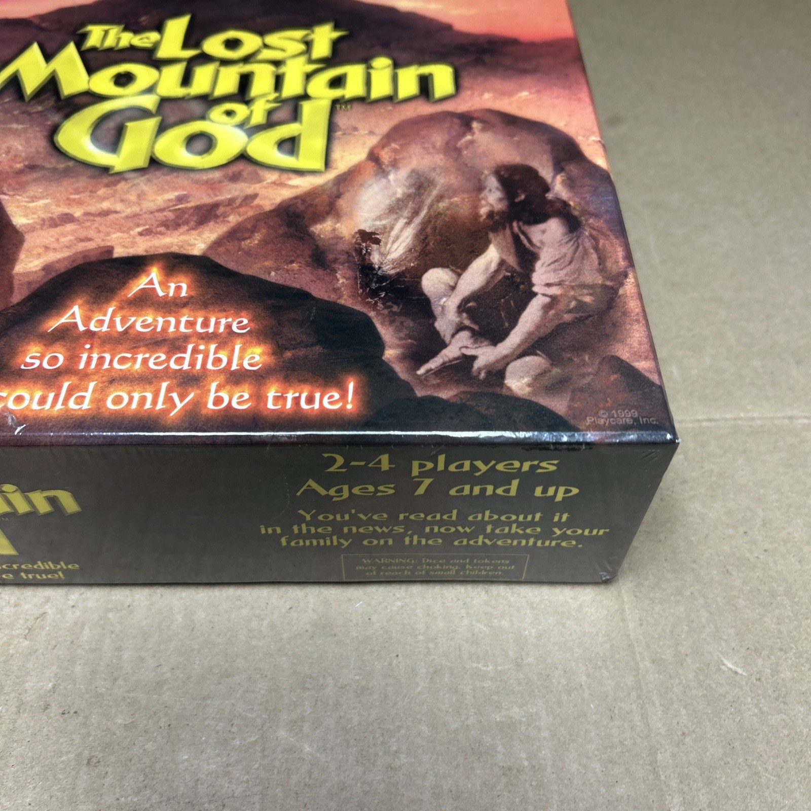 Tommy Nelson The Lost Mountain of God Biblical Adventure Board Game New W/Tears
