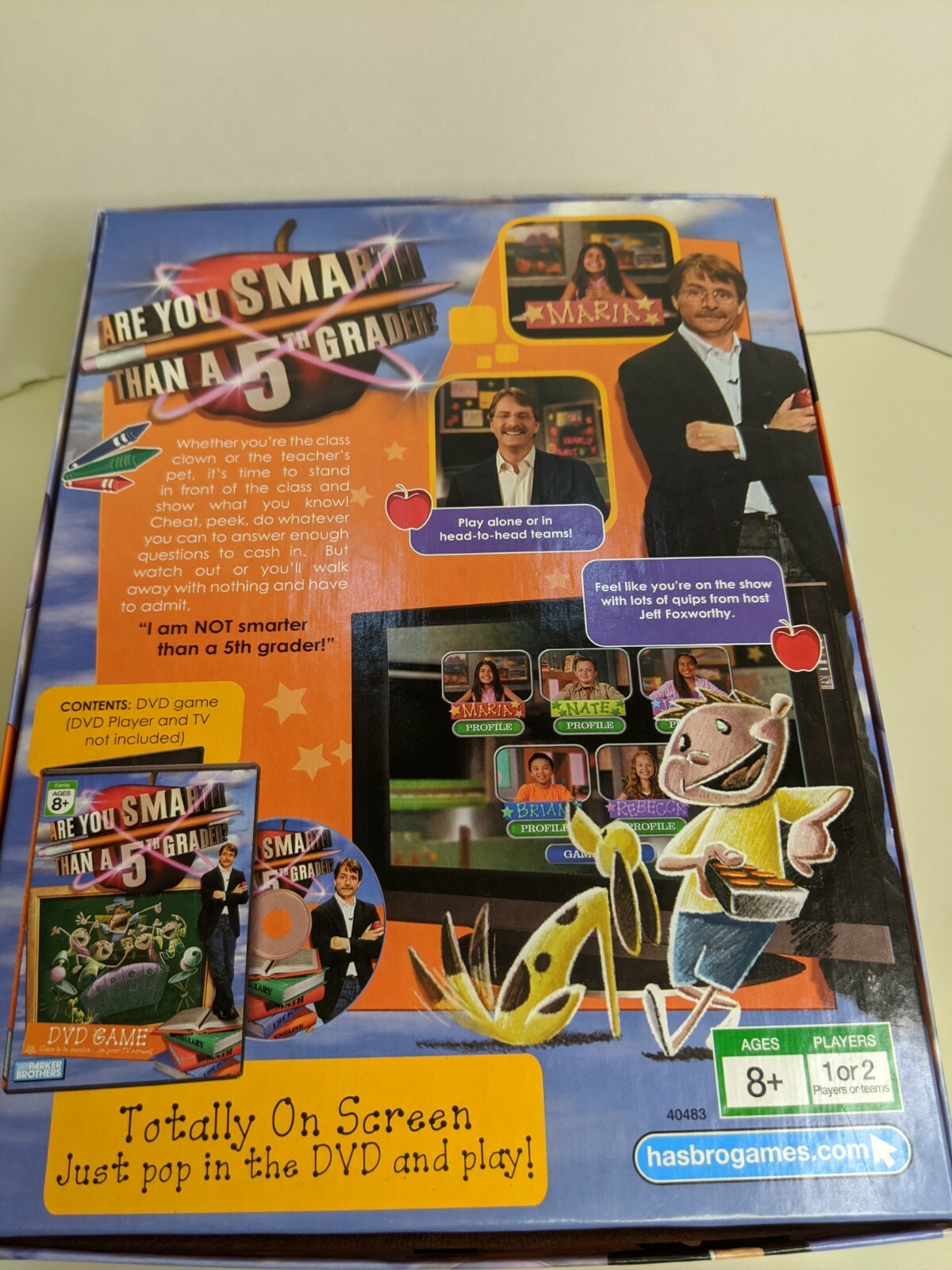 Are You Smarter Than A 5th Grader? DVD Game – Family Ages 8+