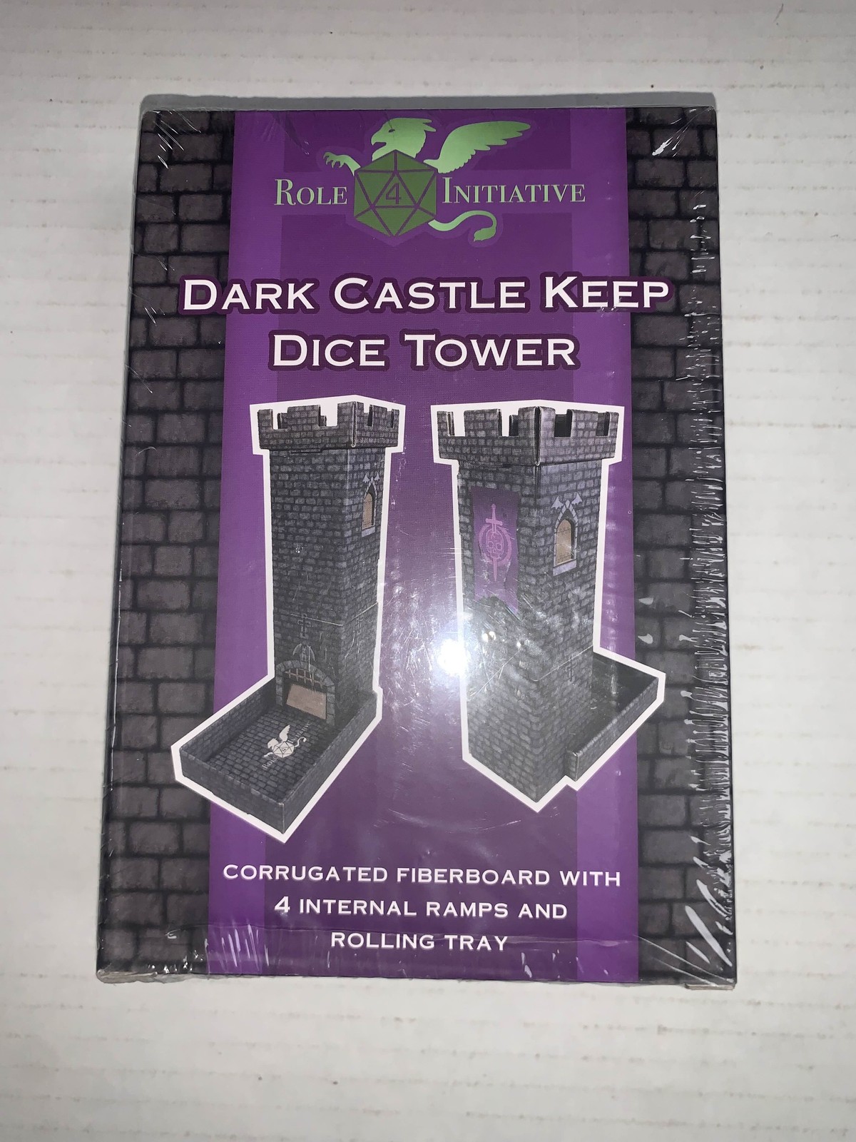 Dark Castle Keep Dice Tower Brand New Sealed